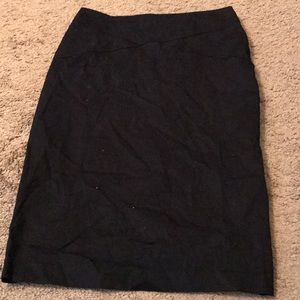 New York and Company black skirt